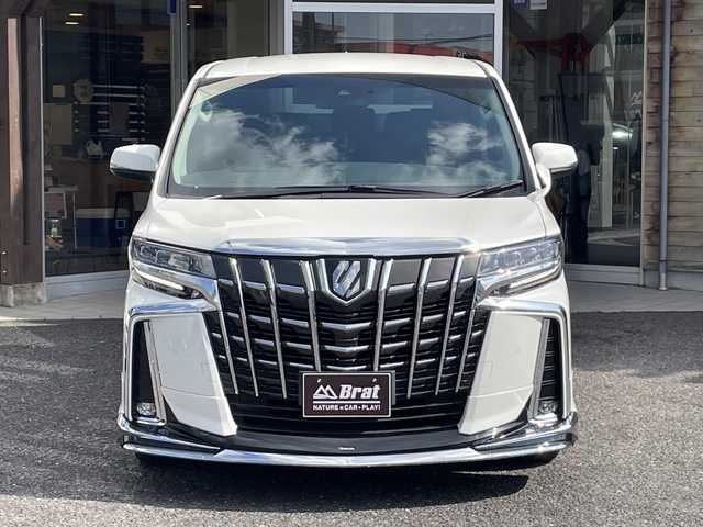 トヨタ アルファード S Cパッケージ 福島県 2021(令3)年 5.2万km ホワイトパールクリスタルシャイン 純正ディスプレイオーディオ（BT・フルセグTV）/純正アルミホイール/モデリスタエアロ（フロント・サイド・リア）/純正フロアマット/ドライブレコーダー/レザーシート/衝突被害軽減ブレーキ/盗難防止装置/レーンキープアシスト/オートライト/LEDヘッドライト/バックカメラ/コーナーセンサー/両側パワースライドドア