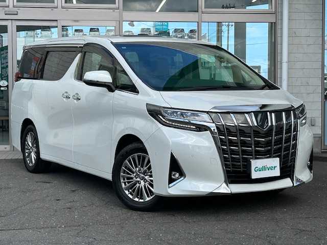 トヨタ アルファードハイブリット G Fパッケージ 青森県 2022(令4)年 5万km ホワイトパールクリスタルシャイン ワンオーナー/寒冷地仕様/ＪＢＬプレミアムサウンド１０．５インチナビ/フルセグTV　BlueTooth接続 DISC MiraCast AM・FM/リアエンターテイメント/デジタルインナーミラー/Wサンルーフ/パワーバックドア/ベージュ革シート/シートヒーター・クーラー/ハンドルヒーター/パノラミックビューモニター・バックカメラ/100V電源/前後ドラレコ/パーキングアシスト/両側パワースライドドア/ビルトインETC2.0