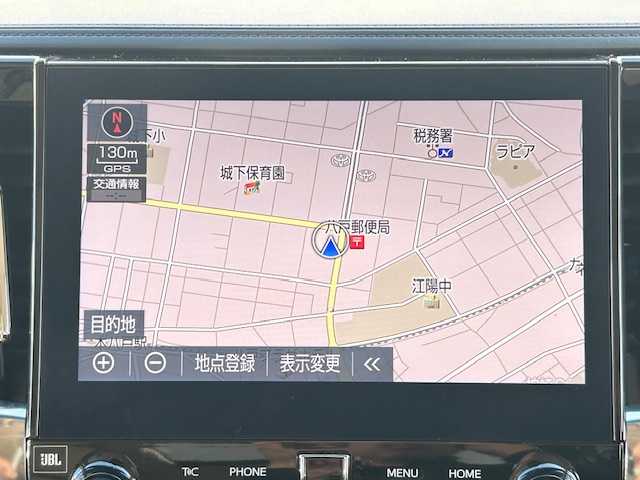 トヨタ アルファードハイブリット G Fパッケージ 青森県 2022(令4)年 5万km ホワイトパールクリスタルシャイン ワンオーナー/寒冷地仕様/ＪＢＬプレミアムサウンド１０．５インチナビ/フルセグTV　BlueTooth接続 DISC MiraCast AM・FM/リアエンターテイメント/デジタルインナーミラー/Wサンルーフ/パワーバックドア/ベージュ革シート/シートヒーター・クーラー/ハンドルヒーター/パノラミックビューモニター・バックカメラ/100V電源/前後ドラレコ/パーキングアシスト/両側パワースライドドア/ビルトインETC2.0