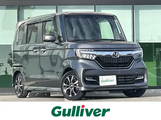 ホンダ Ｎ ＢＯＸ カスタム G L ホンダセンシング 和歌山県 2020(令2)年 1.3万km シャイニンググレーM 純正7インチナビ/バックカメラ/フルセグＴＶ/BT/CD/DVD/衝突軽減ブレーキ/レーンキープアシスト/レーダークルコン/オートライト/後方コーナーセンサー/前後ドラレコ/ビルトインETC/片側パワスラ/シートヒーター/ステリモ/LEDヘッドライト/フォグランプ/後席サンシェード/純正フロアマット/純正14インチアルミ/プッシュスタート