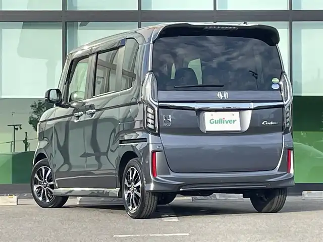 ホンダ Ｎ ＢＯＸ カスタム G L ホンダセンシング 和歌山県 2020(令2)年 1.3万km シャイニンググレーM 純正7インチナビ/バックカメラ/フルセグＴＶ/BT/CD/DVD/衝突軽減ブレーキ/レーンキープアシスト/レーダークルコン/オートライト/後方コーナーセンサー/前後ドラレコ/ビルトインETC/片側パワスラ/シートヒーター/ステリモ/LEDヘッドライト/フォグランプ/後席サンシェード/純正フロアマット/純正14インチアルミ/プッシュスタート