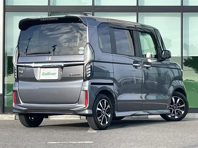 ホンダ Ｎ ＢＯＸ カスタム G L ホンダセンシング 和歌山県 2020(令2)年 1.3万km シャイニンググレーM 純正7インチナビ/バックカメラ/フルセグＴＶ/BT/CD/DVD/衝突軽減ブレーキ/レーンキープアシスト/レーダークルコン/オートライト/後方コーナーセンサー/前後ドラレコ/ビルトインETC/片側パワスラ/シートヒーター/ステリモ/LEDヘッドライト/フォグランプ/後席サンシェード/純正フロアマット/純正14インチアルミ/プッシュスタート