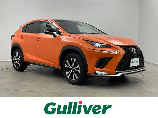 レクサス ＮＸ 300 Fスポーツ 埼玉県 2018(平30)年 3.3万km オレンジ メーカーナビ　パノラマルーフ　白革シート　バックカメラ　ＬＥＤライト　レーダークルーズ　シートヒーター　ベンチレーション　ステアリングヒーター　コーナーセンサー　電動リアゲート　ＥＴＣ２．０　ドラレコ