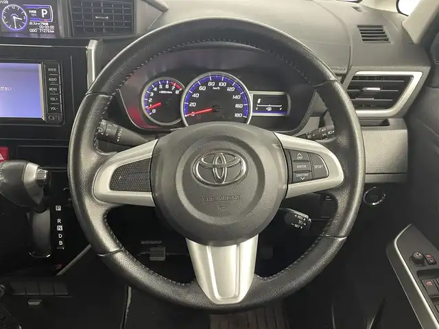 トヨタ タンク カスタムG－T 大分県 2017(平29)年 7.2万km マゼンタベリーマイカM 純正SDナビ（NSCD-W66）/　BT/CD/フルセグ/クルーズコントロール/アイドリングストップ/バックカメラ/オートライト/コーナーセンサー/ビルトインETC/フロアマット/プッシュスタート