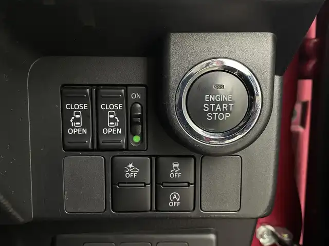 トヨタ タンク カスタムG－T 大分県 2017(平29)年 7.2万km マゼンタベリーマイカM 純正SDナビ（NSCD-W66）/　BT/CD/フルセグ/クルーズコントロール/アイドリングストップ/バックカメラ/オートライト/コーナーセンサー/ビルトインETC/フロアマット/プッシュスタート