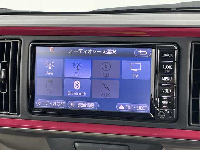 トヨタ パッソ モーダ　S 愛知県 2016(平28)年 4万km ブラックマイカメタリック 禁煙車/純正7インチナビ/(Bluetooth CD DVD SD AUX 品番：NSCD-W66)/バックカメラ/衝突軽減ブレーキ/パーキングセンサー/ETC/ドライブレコーダー/アイドリングストップ/純正フロアマット/プッシュスタート/スマートキー/LEDヘッドライト/オートエアコン/Wエアバック