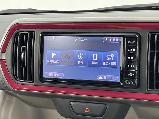 トヨタ パッソ モーダ　S 愛知県 2016(平28)年 4万km ブラックマイカメタリック 禁煙車/純正7インチナビ/(Bluetooth CD DVD SD AUX 品番：NSCD-W66)/バックカメラ/衝突軽減ブレーキ/パーキングセンサー/ETC/ドライブレコーダー/アイドリングストップ/純正フロアマット/プッシュスタート/スマートキー/LEDヘッドライト/オートエアコン/Wエアバック