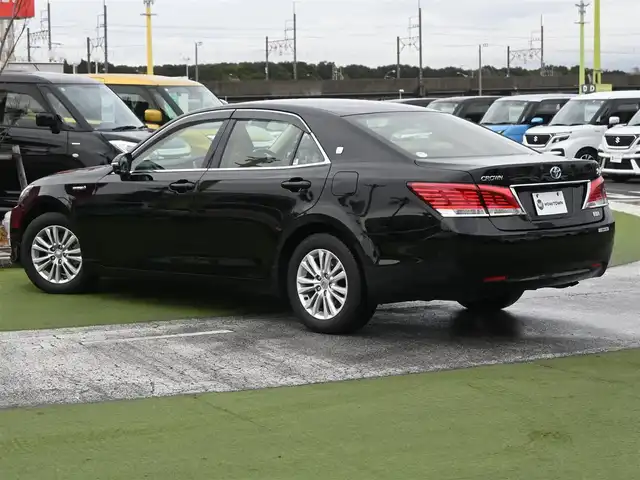 トヨタ クラウン ハイブリッド ロイヤル 千葉県 2013(平25)年 7.4万km ブラック 純正SDナビ/地デジTV/【DVD/CD再生機能　Bluetooth接続】/バックカメラ/前席シートヒーター/革巻きステアリング/ETC/HIDヘッドライト/フォグライト/ウインカーミラー/純正16インチアルミホイル/サイド/カーテンエアバッグ/スマートキー