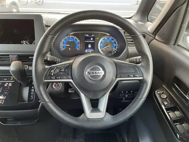 日産 ルークス ハイウェイスター Gターボ 埼玉県 2021(令3)年 12.8万km ホワイトパール (株)IDOMが運営する【じしゃロン鳩ヶ谷店】の自社ローン専用車両になりますこちらは現金またはオートローンご利用時の価格です。自社ローンご希望の方は別途その旨お申付け下さい/オーディオレス/セーフティシールドスイッチ/車線逸脱防止支援システム/後側方衝突防止支援システム/インテリジェントルームミラー/アラウンドビューモニター/ハンズフリーオートスライドドア/ＬＥＤヘッドライト