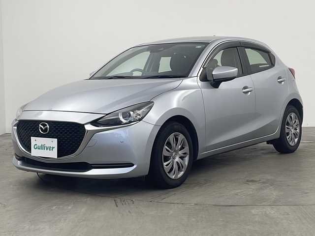 マツダ マツダ２ 15S 兵庫県 2020(令2)年 6.7万km ソニックシルバーM ・純正ナビ/BT/USB/AppleCarPlay/Android Auto)/・バックカメラ/・ビルトインETC/・i-ACTIVSENSE/・スマートシティブレーキサポート/・車線逸脱警報システム/・ブラインドスポットモニター/・パーキングセンサー/・LEDライト/・オートライト/・オートワイパー/・スマートキー/・スペアキー