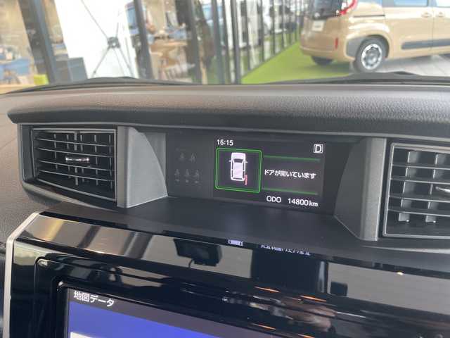 トヨタ ルーミー カスタムG－T 愛知県 2018(平30)年 1.5万km レーザーブルークリスタルシャイン 純正ナビ/両側パワースライドドア/クルーズコントロール/バックカメラ/コーナーセンサー/純正アルミホイール/LEDヘッドライト/レーンキープアシスト/ドライブレコーダー/ETC/衝突軽減システム/フルセグ/CD DVD/Bluetooth/ステアリングスイッチ/スマートキー/プッシュスタート
