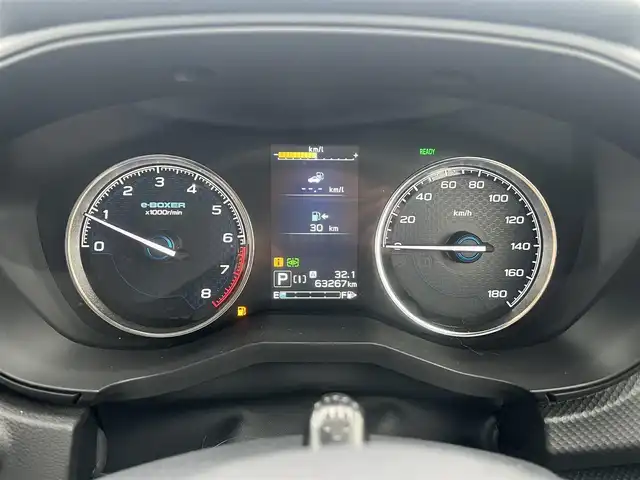 スバル フォレスター ハイブリッド アドバンス 秋田県 2019(平31)年 6.4万km クリスタルホワイトP ４WD/衝突軽減システム/LEDヘッドライト/本革レザーシート/純正メモリナビ/フルセグ/バック/フロント/サイドカメラ/純正アルミ/スマートキー/アイドリングストップ/プッシュスタート/クルーズコントロール追従走行有/コーナーセンサー/レーンキープアシスト/ステアリングスイッチ/ステアリングヒーター/パドルシフト/ドライブレコーダー/全席シートヒーター/前席パワーシート/メモリー付パワーシート/ETC/デジタルインナーミラー/電動リアゲート/電動パーキングブレーキ/ブラインドスポットモニター/インテリジェントAFS/純正フロアマット/純正ドアバイザー/オートライト/オートエアコン/パワーステアリング/パワーウィンドウ/ヘッドライトレベライザー/キーレスエントリー/横滑り防止/盗難防止装置/寒冷地仕様/電動格納ウィンカーミラー/保証書/取扱説明書/記録簿