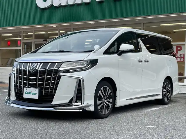 トヨタ アルファード S Cパッケージ 岐阜県 2022(令4)年 4万km ホワイトパールクリスタルシャイン ワンオーナー/サンルーフ/モデリスタエアロ/フリップダウンモニター/純正ディスプレイオーディオ/【Bluetooth．AM/FM】/レザーシート/パワーシート/シートメモリ/シートヒーター/エアーシート/ステアリングヒーター/両側パワースライドドア/パワーバックドア/コーナーセンサー/クルーズコントロール追従走行有/車両接近通報装置/100V充電/デジタルインナーミラー/オットマン/スマートキー/LEDヘッドライト/ビルトインETC/ドライブレコーダー/バックカメラ/取扱説明書/保証書/スペアキー