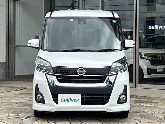 日産 デイズ ルークス ハイウェイスター Xターボ 静岡県 2019(平31)年 6.8万km ホワイトパール 純正ナビ/・CD/・DVD/・Bluetooth/・フルセグTV/・FM/AM/主要装備/・左側パワースライドドア/・エマージェンシーブレーキ/・アラウンドビューモニター/・ドライブレコーダー/・ハイビームアシスト/・アイドリングストップ/・横滑り防止装置/・オートエアコン/・レーンキープアシスト/・リヤシーリングファン