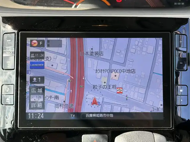 ダイハツ タント X ホワイトアクセント SAⅢ 兵庫県 2017(平29)年 7.1万km ホワイト/ライトローズマイカメタリックⅡ 2トーン 純正8インチナビ(NSZN-X67D)/(CD/DVD/BT/SD/USB/HDMI)/フルセグTV/バックカメラ/ETC/両側パワースライドドア/衝突軽減ブレーキ/後方コーナーセンサー/運転席シートヒーター/LEDヘッドライト/オートライト/オートハイビーム/ステアリングリモコン/電動格納ミラー/オートリトラミラー/スマートキー/純正ドアバイザー/純正フロアマット