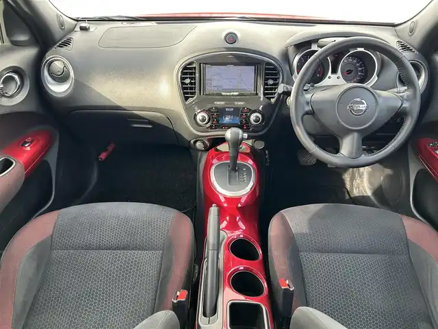 日産 ジューク 15RX タイプV 福岡県 2013(平25)年 15.4万km ラディアントレッド
