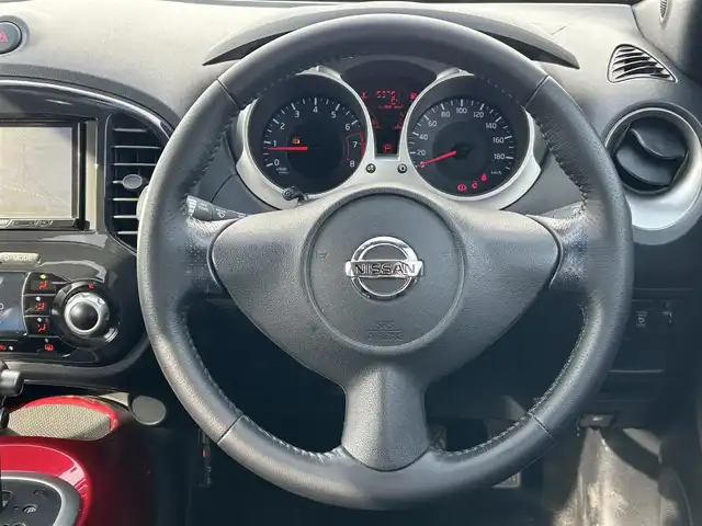 日産 ジューク 15RX タイプV 福岡県 2013(平25)年 15.4万km ラディアントレッド