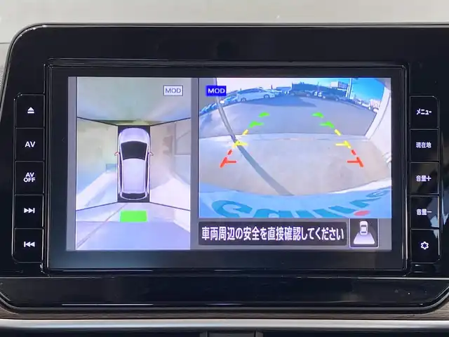 日産 オーラ G レザーエディション 岐阜県 2022(令4)年 1.5万km ピュアホワイトパール ブラインドスポットモニタ　/純正9インチナビ（フルセグ・Bluetooth・CD・DVD・USB）　全方位カメラ　/ドライブレコーダー　/デジタルインナーミラー　/ビルトインETC　/クリアランスソナー　/前席シートヒーター/純正フロアマット/ドアバイザー/ステアリングヒーター/純正17インチアルミホイール/スペアキー/保証書/取扱説明書/ナビ取扱説明書