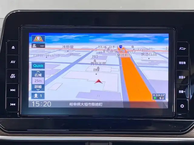 日産 オーラ G レザーエディション 岐阜県 2022(令4)年 1.5万km ピュアホワイトパール ブラインドスポットモニタ　/純正9インチナビ（フルセグ・Bluetooth・CD・DVD・USB）　全方位カメラ　/ドライブレコーダー　/デジタルインナーミラー　/ビルトインETC　/クリアランスソナー　/前席シートヒーター/純正フロアマット/ドアバイザー/ステアリングヒーター/純正17インチアルミホイール/スペアキー/保証書/取扱説明書/ナビ取扱説明書