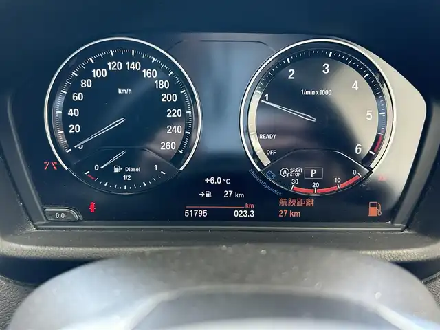 ＢＭＷ Ｘ１ xDrive 18d xライン 愛知県 2018(平30)年 5.2万km 黒 ・４WD/・ディーゼル車/・純正ディスプレイオーディオナビ/・Spotify/・Cタイプ入力端子×2/・ヘッドアップディスプレイ/・電動パーキング/・クルーズコントロール/・ステアリングリモコン/・AM/FM/・AUTOライト/・ライト付きバニティーミラー/・AUTOワイパー/・パドルシフト/・パワーシート　（D席N席）/・ハーフレザーシート/・パワーバックドア/・ALLAUTOウィンド/・ウィンカー付きミラー/・Qi充電/・フォグランプ