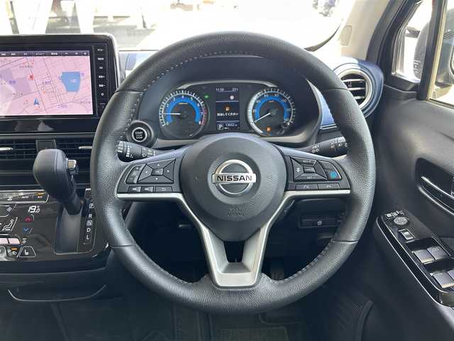 日産 デイズ HWS G ターボ プロパイロットED 静岡県 2022(令4)年 1.4万km ブラック 純正ディーラーナビ/フルセグ/プロパイロット/LEDヘッドライト/純正フロアマット/Bluetooth/アイドリングストップ/電動格納ミラー/ステアリングスイッチ