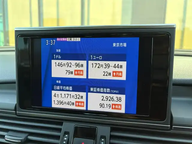 アウディ Ａ６ アバント 2．8 FSI クワトロ 石川県 2014(平26)年 6.5万km パール サンルーフ/黒革シート/シートヒーター/純正ナビ/フルセグＴＶ/バックカメラ/クリアランスソナー/オートマチックテールゲート/ＬＥＤヘッドライト/クルーズコントロール/ドライブレコーダー/ＥＴＣ