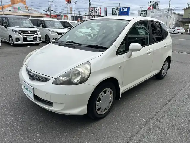 ホンダ フィット 1．3AU 静岡県 2007(平19)年 16.4万km プレミアムホワイトパール ETC/スペアキー/CD・MD・AM/FM