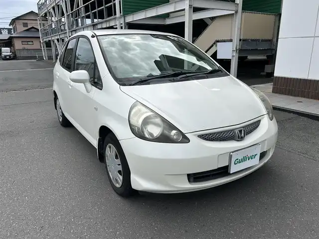 ホンダ フィット 1．3AU 静岡県 2007(平19)年 16.4万km プレミアムホワイトパール ETC/スペアキー/CD・MD・AM/FM