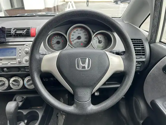 ホンダ フィット 1．3AU 静岡県 2007(平19)年 16.4万km プレミアムホワイトパール ETC/スペアキー/CD・MD・AM/FM