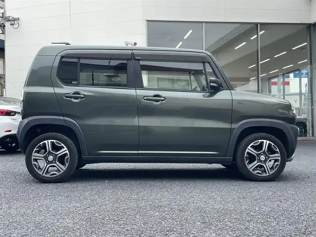 スズキ ハスラー X 岐阜県 2017(平29)年 8万km クールカーキPM (株)IDOMが運営する【じしゃロン多治見店】の自社ローン専用車両になります。こちらは現金またはオートローンご利用時の価格です。自社ローンご希望の方は別途その旨お申付け下さい。/社外ナビ/　（DVD/ワンセグ）/デュアルカメラブレーキサポート/レーンキープアシスト/前席シートヒーター/アイドリングストップ/オートライト/フォグランプ