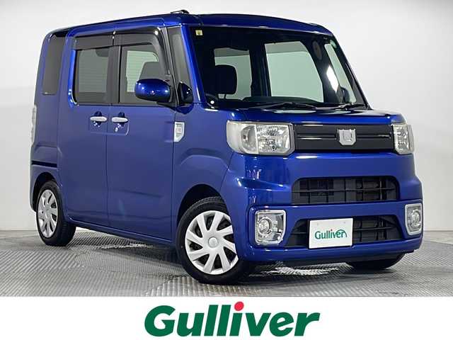 ダイハツ ウェイク D 広島県 2016(平28)年 3.5万km ブルーメタリック 禁煙/社外ナビ/・ＣＤ／ＤＶＤ再生機能/アイドリングストップ/両側スライドドア/スペアキー/フォグランプ/横滑り防止/ヘッドライトレベライザー/純正フロアマット/パワーステアリング　パワーウィンドウ