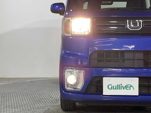 ダイハツ ウェイク D 広島県 2016(平28)年 3.5万km ブルーメタリック 禁煙/社外ナビ/・ＣＤ／ＤＶＤ再生機能/アイドリングストップ/両側スライドドア/スペアキー/フォグランプ/横滑り防止/ヘッドライトレベライザー/純正フロアマット/パワーステアリング　パワーウィンドウ