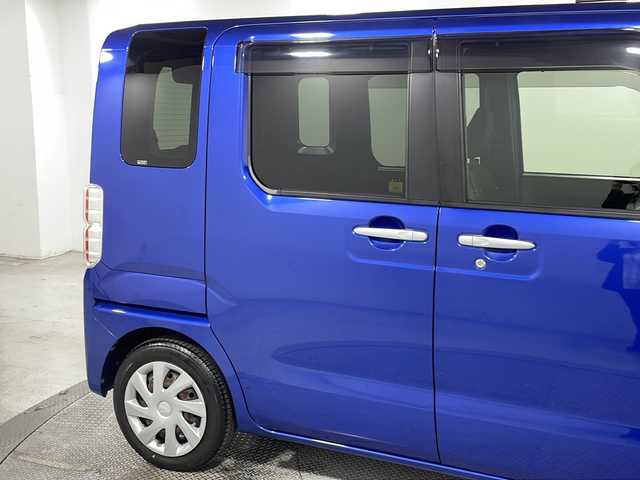 ダイハツ ウェイク D 広島県 2016(平28)年 3.5万km ブルーメタリック 禁煙/社外ナビ/・ＣＤ／ＤＶＤ再生機能/アイドリングストップ/両側スライドドア/スペアキー/フォグランプ/横滑り防止/ヘッドライトレベライザー/純正フロアマット/パワーステアリング　パワーウィンドウ