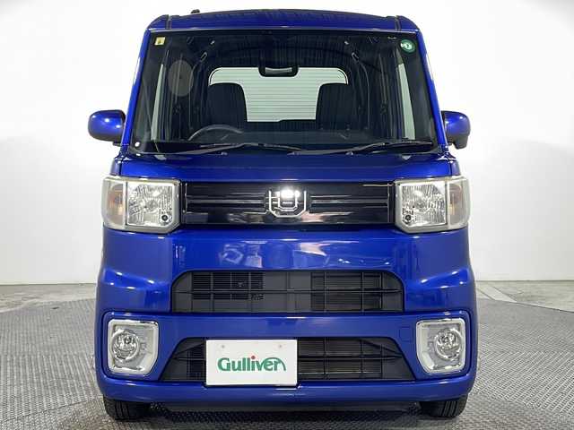 ダイハツ ウェイク D 広島県 2016(平28)年 3.5万km ブルーメタリック 禁煙/社外ナビ/・ＣＤ／ＤＶＤ再生機能/アイドリングストップ/両側スライドドア/スペアキー/フォグランプ/横滑り防止/ヘッドライトレベライザー/純正フロアマット/パワーステアリング　パワーウィンドウ