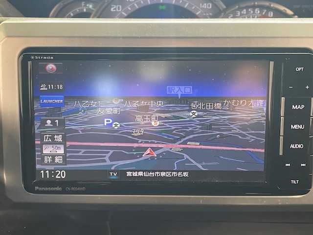 ダイハツ ウェイク G ターボ リミテッド SAⅢ 宮城県 2018(平30)年 8.9万km パールホワイトⅢ ターボ/4WD/スマートアシスト/社外SDナビ/（型番：CN-RE04WD)/・バックカメラ/・フルセグTV/Bluetooth/CD/DVD/・USB入力端子/・ETC/フリップダウンモニター/両側パワースライドドア/後方コーナーセンサー/プッシュスタート/・スマートキー/横滑り防止装置/ベンチシート/・フルフラットシート/・シートヒーター（運転席）/リヤシートサンシェード/LEDヘッドライト/・オートライト/・オートマチックハイビーム/・フォグランプ/社外アルミホイール/純正フロアマット