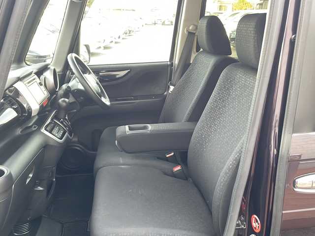 ホンダ Ｎ ＢＯＸ カスタム G Lパッケージ 福島県 2016(平28)年 8.2万km プレミアムベルベットパープル・パール 4WD バックモニター ワンセグTV ETC 横滑り防止 オートライト 純正HIDライト 純正アルミホイール シートヒーターD＋N席 片側パワースライドドア スマートキー