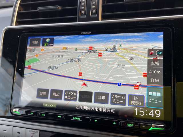 トヨタ ランドクルーザー プラド TX 石川県 2021(令3)年 1.9万km ブラック ４ＷＤ　社外９型ナビ　フルセグＴＶ　バックカメラ　ＬＥＤヘッドライト　ＥＴＣ　シートカバー　トヨタセーフティセンス　レーダークルーズ　クリアランスソナー　スペアタイヤ