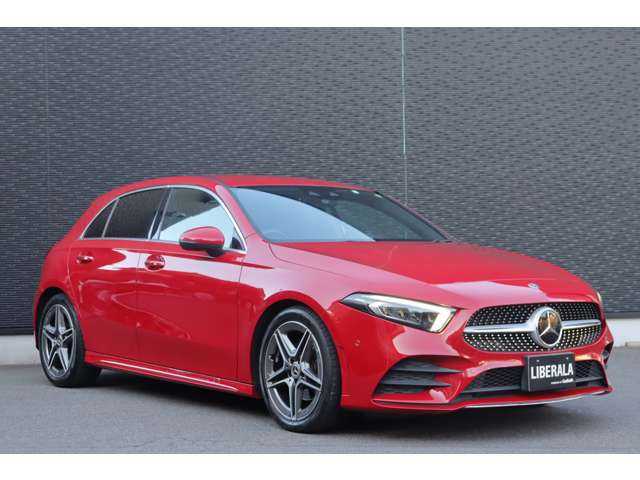 メルセデス・ベンツ Ａ１８０ AMGライン 大分県 2020(令2)年 2.1万km ジュピターレッド ワンオーナー/アダプティブクルーズコントロール/ブラインドスポットモニター/純正ナビ/ＣａｒＰｌａｙ/地デジ/Bluetooth/ワイヤレス充電/バックカメラ/ハーフレザー/シートヒーター/パワーシート/ＬＥＤヘッドライト/オートハイビーム/純正１８インチＡＷ/ＥＴＣ