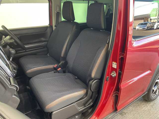 スズキ ハスラー Jスタイル 栃木県 2021(令3)年 3.5万km フェニックスレッドパール/ホワイト2トーンルーフ 9インチ純正ナビ/CD/フルセグ/Bluetooth/USB/バックカメラ/全方位カメラ/衝突軽減ブレーキ/車線逸脱警報/スズキセーフティーサポート/後方コーナーセンサー/ビルトインETC/シートヒーター/ルーフレール/禁煙車/赤２トーン/オートライト/LEDヘッドライト/横滑り防止装置/フォグランプ/スマートキー/プッシュスタート/アイドリングストップ/ステアリングスイッチ/革巻きステアリング/電動格納サイドミラー/純正アルミホイール/純正フロアマット