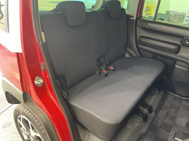 スズキ ハスラー Jスタイル 栃木県 2021(令3)年 3.5万km フェニックスレッドパール/ホワイト2トーンルーフ 9インチ純正ナビ/CD/フルセグ/Bluetooth/USB/バックカメラ/全方位カメラ/衝突軽減ブレーキ/車線逸脱警報/スズキセーフティーサポート/後方コーナーセンサー/ビルトインETC/シートヒーター/ルーフレール/禁煙車/赤２トーン/オートライト/LEDヘッドライト/横滑り防止装置/フォグランプ/スマートキー/プッシュスタート/アイドリングストップ/ステアリングスイッチ/革巻きステアリング/電動格納サイドミラー/純正アルミホイール/純正フロアマット