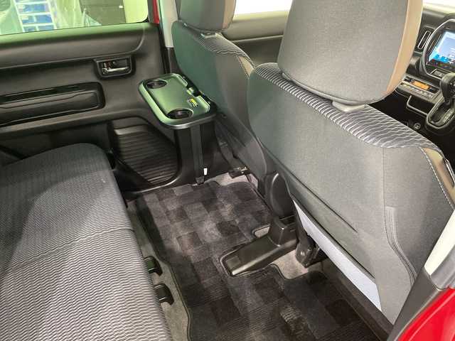 スズキ ハスラー Jスタイル 栃木県 2021(令3)年 3.5万km フェニックスレッドパール/ホワイト2トーンルーフ 9インチ純正ナビ/CD/フルセグ/Bluetooth/USB/バックカメラ/全方位カメラ/衝突軽減ブレーキ/車線逸脱警報/スズキセーフティーサポート/後方コーナーセンサー/ビルトインETC/シートヒーター/ルーフレール/禁煙車/赤２トーン/オートライト/LEDヘッドライト/横滑り防止装置/フォグランプ/スマートキー/プッシュスタート/アイドリングストップ/ステアリングスイッチ/革巻きステアリング/電動格納サイドミラー/純正アルミホイール/純正フロアマット