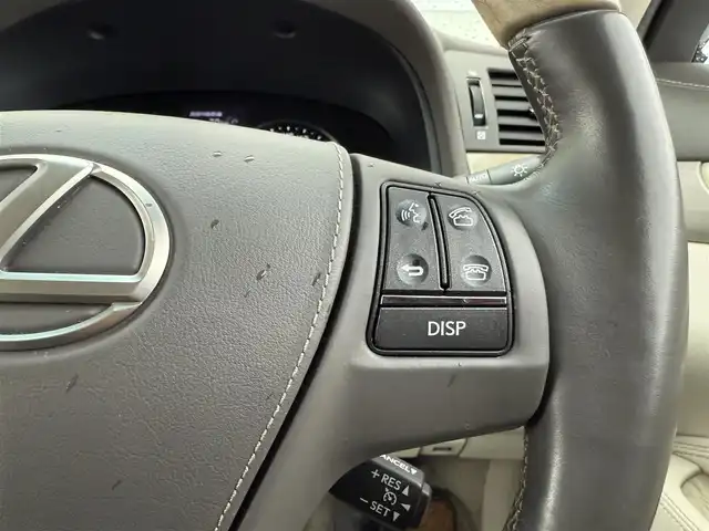 レクサス ＬＳ 600h バージョンL 道南・函館 2014(平26)年 8.4万km ホワイトパールクリスタルシャイン 純正ナビ/フルセグＴＶ/エンジンスターター/白レザーシート/サンルーフ/ＥＴＣ/クルーズコントロール/コーナーセンサー/ハンドルウォーマー/シートメモリー/シートヒーター/ベンチレーション/ヘッドライトウォッシャー/社外エアサス