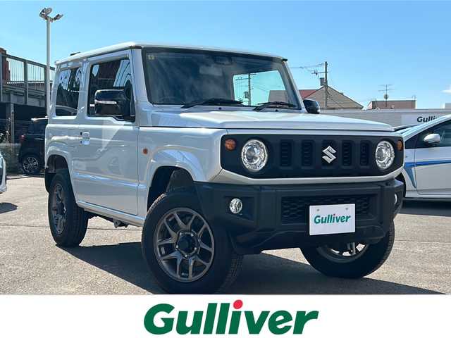 スズキ ジムニー XC 道東・釧路十勝 2023(令5)年 2.8万km ピュアホワイトP 4WD/社外カーオーディオ　/ＣＤ再生　/ＥＴＣ　/前席シートヒーター　/クルーズコントロール　/レーンアシスト　/衝突軽減ブレーキ/横滑り防止装置/アイドリングストップ　/スマートキー　/プッシュスタート　/純正ＬＥＤヘッドライト　/純正１６インチアルミホイール/社外フロアマット