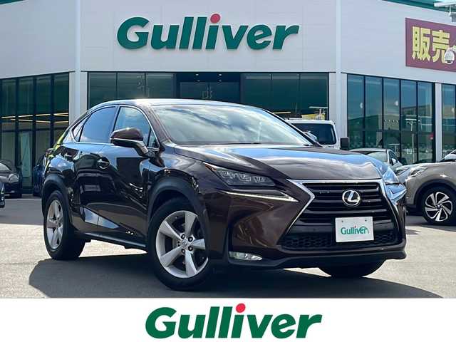 レクサス ＮＸ 200t バージョンL 長野県 2016(平28)年 18.4万km アンバークリスタルシャイン ターボ/４WD/純正ナビ（CD/DVD/フルセグTV/BT）/サイドカメラ/バックカメラ/ビルトインETC/クルーズコントロール/パワーバックドア/パワーシート（運転席メモリー機能付）/シートヒーター/ベンチレーション/ステアリングヒーター/アイドリングストップ/AC１００V/電動パーキングブレーキ/ブレーキホールド/スマートキー/Pスタート/電動格納ミラー/純正18インチAW/フロアマット
