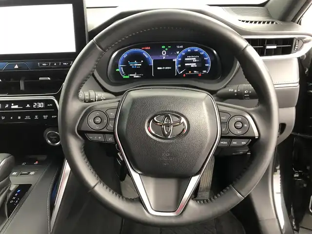 トヨタ ハリアー ハイブリッド G 愛知県 2023(令5)年 8.5万km プレシャスブラックパール トヨタセーフティーセンス/・衝突軽減/・プリクラッシュ/・レーダークルーズコントロール/純正ディスプレイナビ/・フルセグ/・Bluetooth/・Applecarplay/バックカメラ/ステアリングリモコン/革巻きステアリング/パワーシート/ハーフレザーシート/ETC2.0/純正フロアマット/純正AW