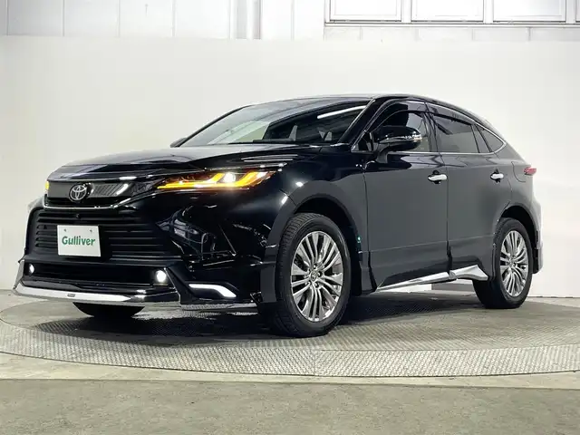 トヨタ ハリアー Z レザーパッケージ 大阪府 2020(令2)年 3.3万km プレシャスブラックパール モデリスタエアロ　全方位カメラ　デジタルインナーミラー　純正ナビＴＶ　レザーシート　レーダークルコン　衝突軽減　パワーシート　シートヒーター　シートエアコン　ＥＴＣ　社外ＧＰＳレーダー　レーンアシスト