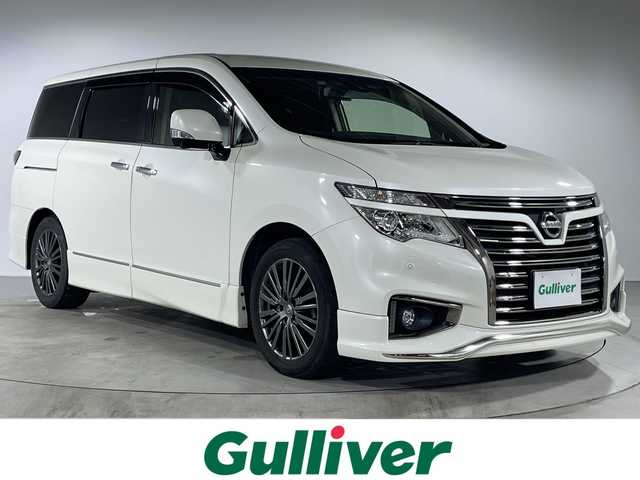 日産 エルグランド 250HWS S アーバンクロム 福岡県 2019(令1)年 6.2万km ブリリアントホワイトパール 純正HDDナビゲーション/純正フリップダウンモニター/全方位モニター/LEDヘッドライト/シートカバー/ETC/ウッドコンビハンドル/ステアリングスイッチ/スマートキー/プッシュスタートエンジン/ドアバイザー/プロアマット