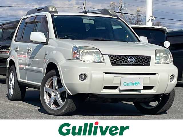 日産 エクストレイル Xtt 道央・札幌 2005(平17)年 17.4万km ホワイトパール ４WD/純正メモリーナビ/AM/FM/SD/CD/DVD/ワンセグ/バックカメラ/レザーシート/前席シートヒーター/革巻きステアリング/スマートキー/フォグランプ/ハロゲンヘッドライト/電動格納ミラー/社外フロアマット/ドアバイザー/スペアキー/ルーフレール/レーダー探知機