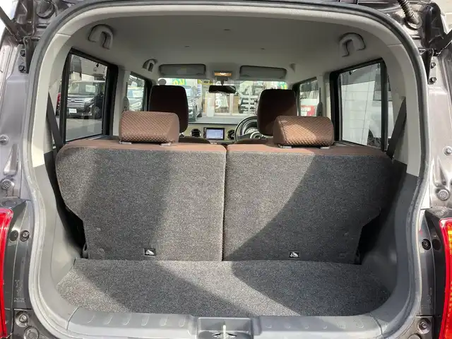 スズキ ラパン XL 岡山県 2013(平25)年 5.4万km アーバンブラウンパールメタリック 登録時走行距離53414km/社外SDナビ/(AM/FM/DISC/TV)/バックカメラ/D席シートヒーター/アイドリングストップ/プッシュスタート/スマートキー/純正14インチアルミホイール/パワーステアリング/パワーウィンドウ/保証書/記録簿/取扱説明書/ハロゲンヘッドライト