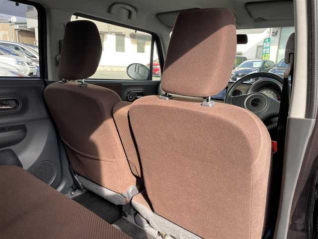 スズキ ラパン XL 岡山県 2013(平25)年 5.4万km アーバンブラウンパールメタリック 登録時走行距離53414km/社外SDナビ/(AM/FM/DISC/TV)/バックカメラ/D席シートヒーター/アイドリングストップ/プッシュスタート/スマートキー/純正14インチアルミホイール/パワーステアリング/パワーウィンドウ/保証書/記録簿/取扱説明書/ハロゲンヘッドライト